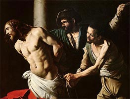 The Flagellation of Christ, c.1605/07 by Caravaggio | Canvas Print