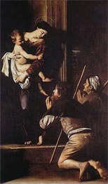 Madonna di Loreto, c.1603/04 von Caravaggio | Leinwand Kunstdruck