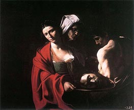 Salome with the Head of Saint John the Baptist | Caravaggio | Painting Reproduction