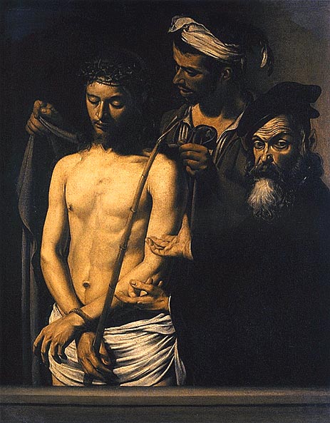 Ecce Homo, 1605 | Caravaggio | Giclée Leinwand Kunstdruck