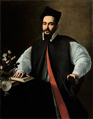 Portrait of Maffeo Barberini, n.d. | Caravaggio | Giclée Canvas Print