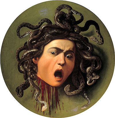 Head of Medusa, c.1596/98 | Caravaggio | Giclée Canvas Print