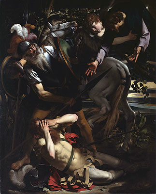 The Conversion of St. Paul, c.1600/01 | Caravaggio | Giclée Leinwand Kunstdruck