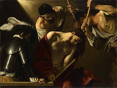 Crowning with Thorns, c.1606 | Caravaggio | Giclée Canvas Print