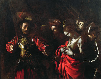 Martyrdom of St. Ursula, c.1609/10 | Caravaggio | Giclée Leinwand Kunstdruck