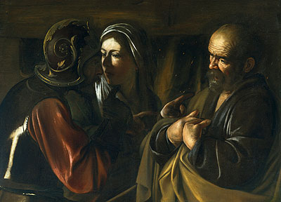 The Denial of Saint Peter, n.d. | Caravaggio