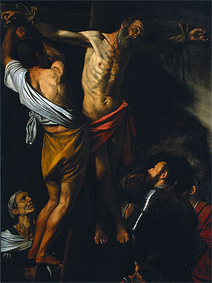 Caravaggio | The Crucifixion of Saint Andrew, c.1606/07 | Giclée Canvas Print