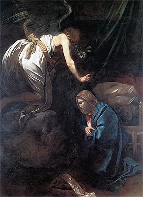 Die Verkündigung, c.1608/10 | Caravaggio