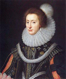 Elizabeth, Queen of Bohemia | Michiel Jansz Miereveld | Painting Reproduction