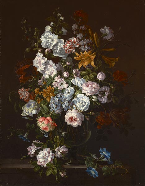 Jean-Baptiste Monnoyer | Flowers, undated | Giclée Canvas Print