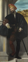 Portrait of a Man by Moretto da Brescia, 1526