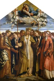 Saint Ursula and Her Companions by Moretto da Brescia, 1537