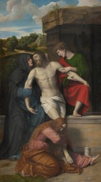 Pietà by Moretto da Brescia, 1520s