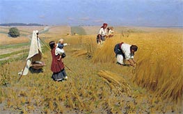 Harvest in Ukraine, 1896 by Mykola Pymonenko | Canvas Print