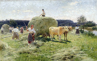 Haymaking, n.d. | Mykola Pymonenko