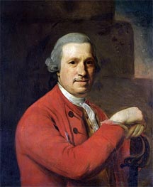 Nathaniel Hone | Portrait of General Lloyd, 1773 | Giclée Canvas Print