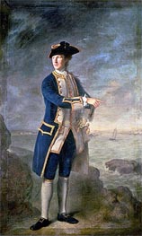 Nathaniel Hone | Captain the Hon. Robert Boyle Walsingham M.P. | Giclée Canvas Print
