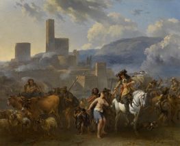 War Time, n.d. by Nicolaes Berchem | Giclée Canvas Print