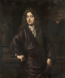 Man with a Purple Cape and Lace Cravat, 1685 | Nicolaes Maes
