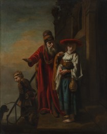 Abraham Dismissing Hagar and Ishmael, 1653 | Nicolaes Maes