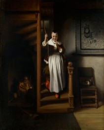 The Listening Housewife, 1655 | Nicolaes Maes