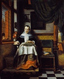 The Virtuous Woman, c.1655 | Nicolaes Maes