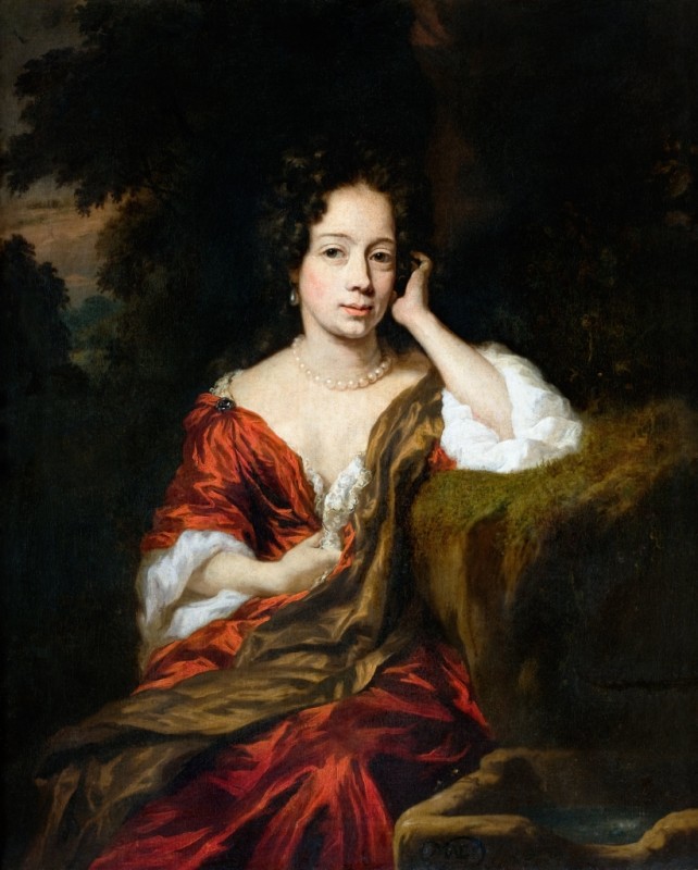 Portrait of a Woman, 1680 | Nicolaes Maes | Giclée Canvas Print