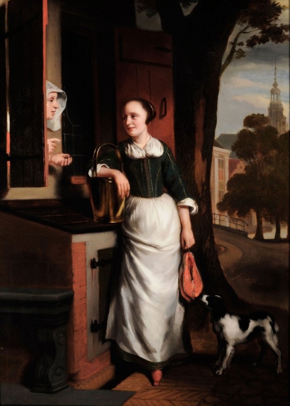 The Maidservant, n.d. | Nicolaes Maes | Giclée Canvas Print