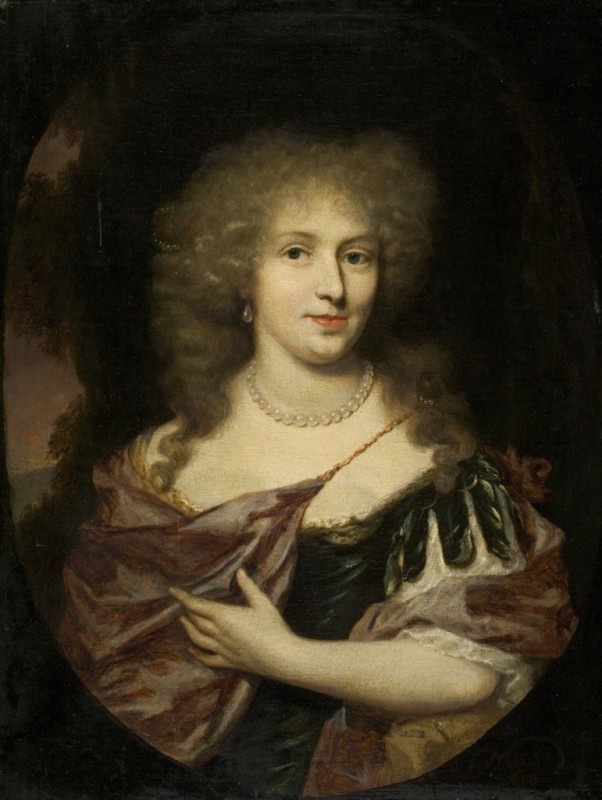 Portrait of a Woman, 1676 | Nicolaes Maes | Giclée Canvas Print
