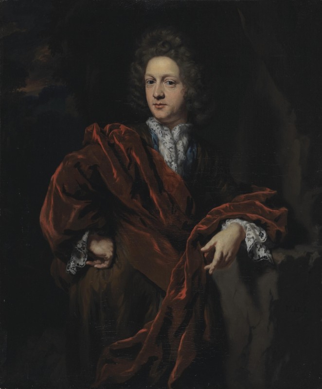 Portrait of a Gentleman in a Red Cloak, n.d. | Nicolaes Maes | Giclée Canvas Print