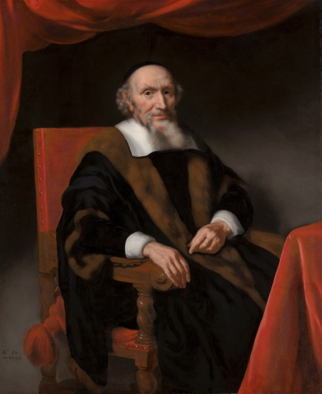 Portrait of Jacob Trip, 1665 | Nicolaes Maes | Giclée Canvas Print