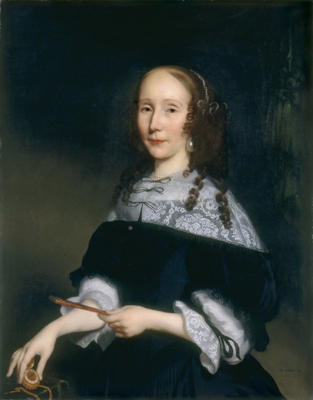 Portrait of a Lady, 1667 | Nicolaes Maes | Giclée Canvas Print