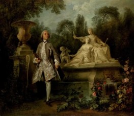 Portrait of the Actor Grandval, 1742 by Nicolas Lancret | Giclée Canvas Print