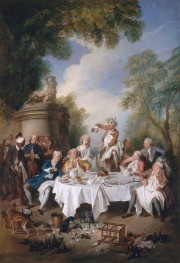 Das Schinkenmahl, 1735 | Nicolas Lancret