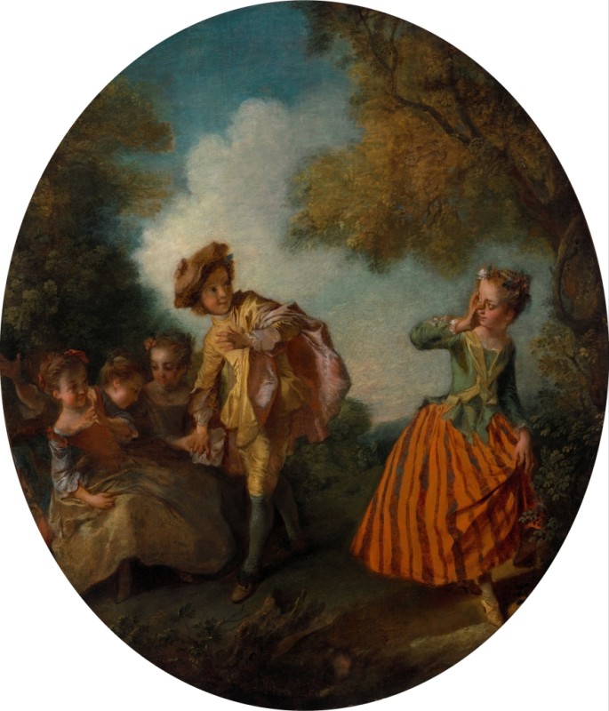 Blind Man's Bluff, n.d. | Nicolas Lancret | Giclée Canvas Print