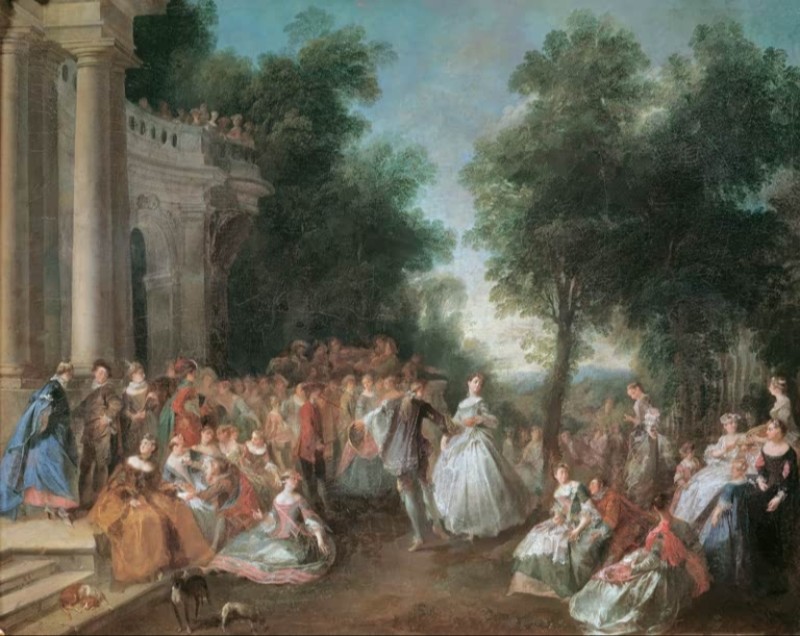 The Ball, n.d. | Nicolas Lancret | Giclée Canvas Print