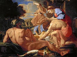 Nicolas Poussin | Moses Abandoned | Giclée Canvas Print