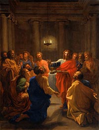 Nicolas Poussin | Christ Instituting the Eucharist (The Last Supper), 1640 | Giclée Canvas Print