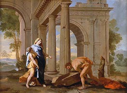 Theseus Finds the Sword of His Father | Nicolas Poussin | Painting Reproduction