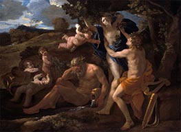 Apollo and Daphne | Nicolas Poussin | Painting Reproduction