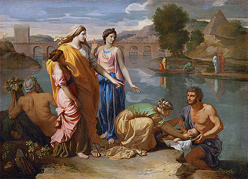 The Finding of Moses, 1638 | Nicolas Poussin