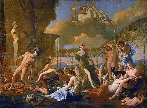 The Empire of Flora, c.1630/31 | Nicolas Poussin