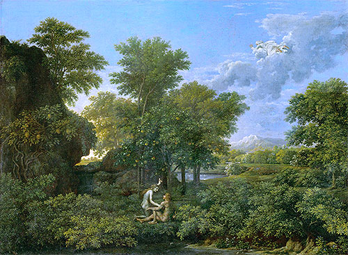 Spring (The Garden of Eden), c.1660/64 | Nicolas Poussin