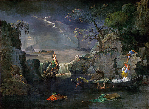 Winter (The Flood), c.1660/64 | Nicolas Poussin