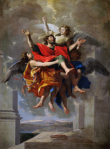 Die Vision des heiligen Paulus, c.1649/50 | Nicolas Poussin