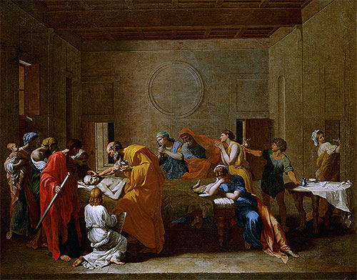 Extreme Unction, c.1638/40 | Nicolas Poussin