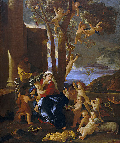 The Rest on the Flight into Egypt, c.1627 | Nicolas Poussin