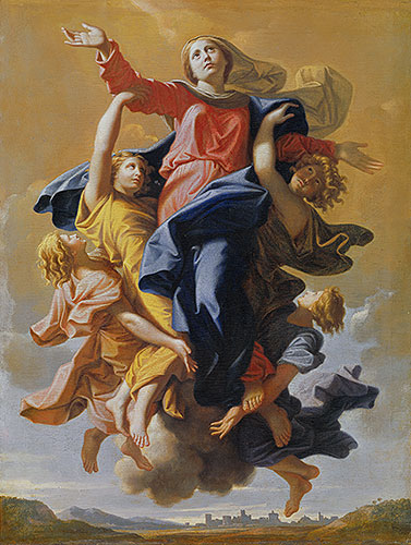 Assumption of the Virgin, c.1649/50 | Nicolas Poussin