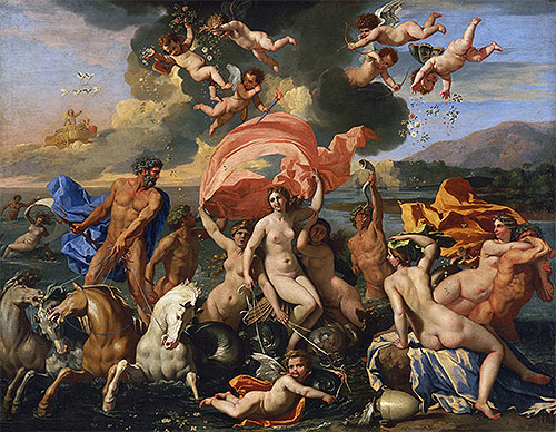 The Birth of Venus, c.1635/36 | Nicolas Poussin | Giclée Canvas Print