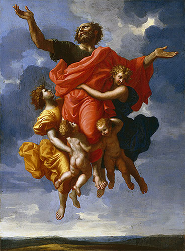 Ekstase des Heiligen Paulus, 1643 | Nicolas Poussin